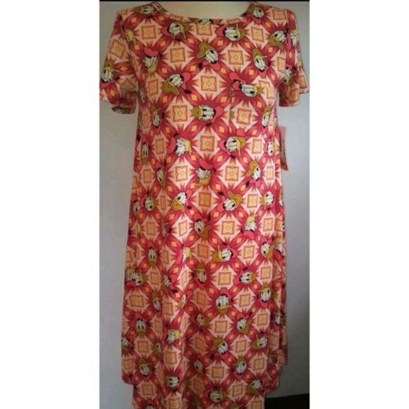 NWT XS Lularoe Disney Donald Duck Carly - Picture 1 of 5